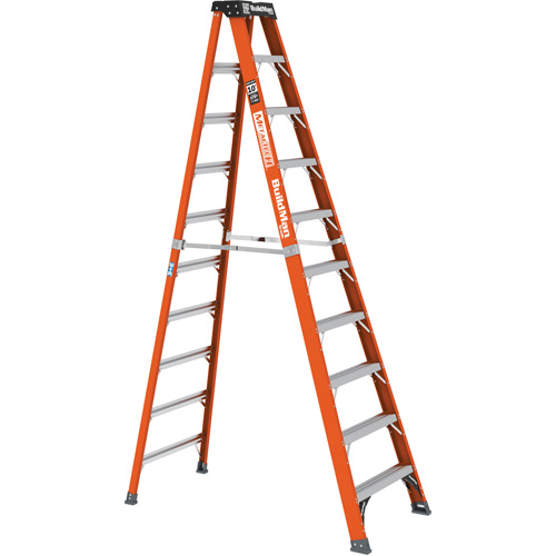 Step Ladder, 10', Fibreglass, 375 lbs. Capacity, Type 1AA Meunier Outillage Industriel