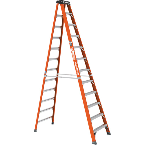Escabeau, 12', Fibre de verre, Capacit&eacute; 375 lb, Type 1AA Meunier Outillage Industriel
