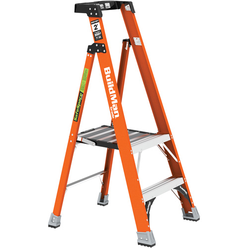 Safespace Platform Step Ladder, 2', 300 lbs. Cap. Meunier Outillage Industriel
