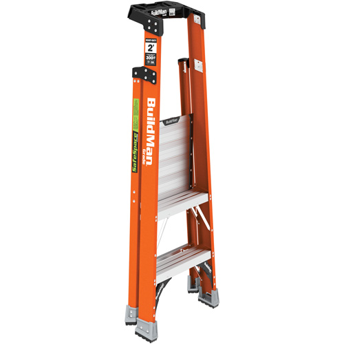 Safespace Platform Step Ladder, 2', 300 lbs. Cap. Meunier Outillage Industriel