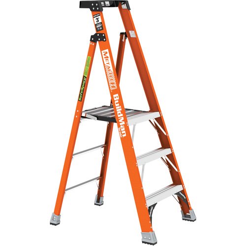 Safespace Platform Step Ladder, 3', 300 lbs. Cap. Meunier Outillage Industriel