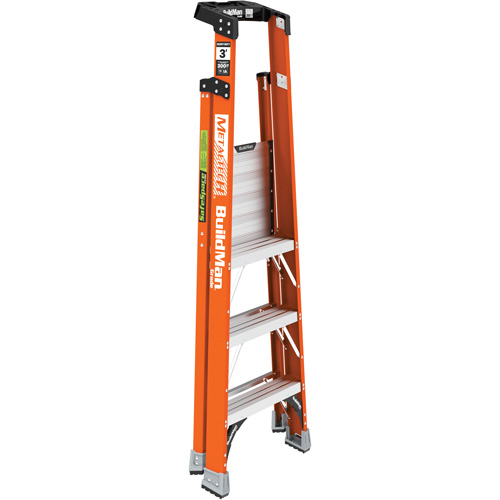 Safespace Platform Step Ladder, 3', 300 lbs. Cap. Meunier Outillage Industriel