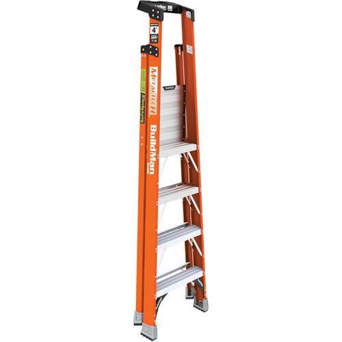 Safespace Platform Step Ladder, 4', 300 lbs. Cap. Meunier Outillage Industriel