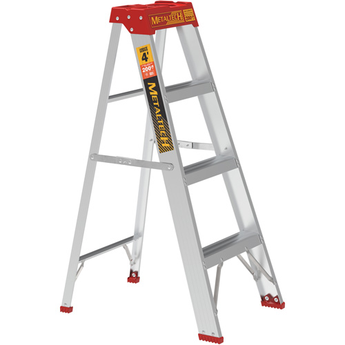 Escabeau, 4', Aluminium, Capacit&eacute; 200 lb, Type 3 Meunier Outillage Industriel