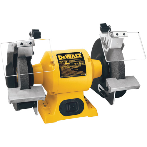 Meuleuse d'&eacute;tabli robuste, Dia de roue 8", 3/4 CV, 3600 tr/min Meunier Outillage Industriel
