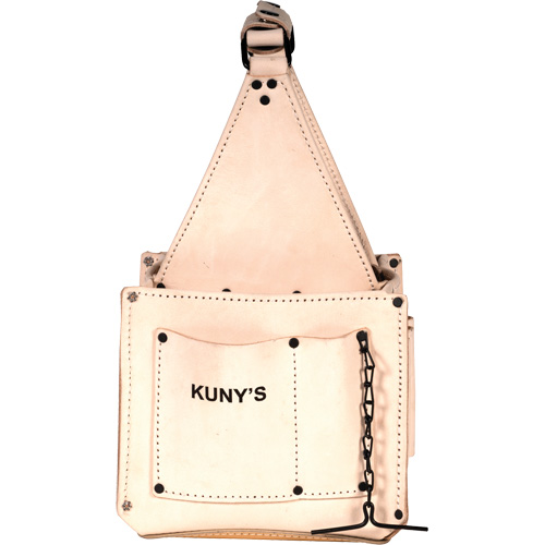 Electrical & Maintenance Tool Pouches, Leather, 17 Pockets, Beige Meunier Outillage Industriel