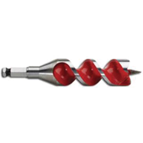 Ship Auger Drill Bit, 1-1/4 Diameter, 4" Flute, 7/16" Hex Shank Meunier Outillage Industriel