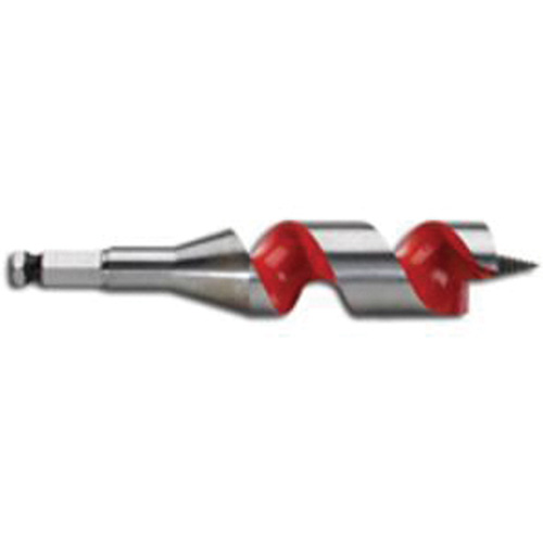 Ship Auger Drill Bit, 1-1/4 Diameter, 3" Flute, 7/16" Hex Shank Meunier Outillage Industriel