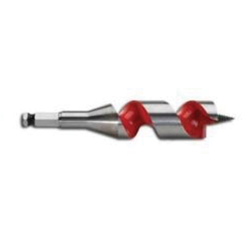 Ship Auger Drill Bit, 1-3/8" Diameter, 3" Flute, 7/16" Hex Shank Meunier Outillage Industriel