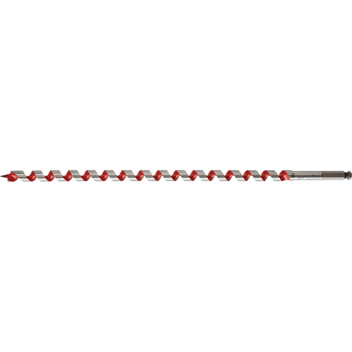 Ship Auger Drill Bit, 11/16" Diameter, 15" Flute, 7/16" Hex Shank Meunier Outillage Industriel