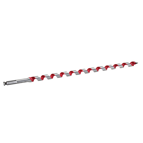 Ship Auger Drill Bit, 3/4" Diameter, 15" Flute, 7/16" Hex Shank Meunier Outillage Industriel