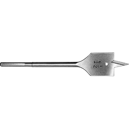 M&egrave;che plate, Diam&egrave;tre de 1/4", Tige 1/4" hex, Longeur de 6-1/8" Meunier Outillage Industriel