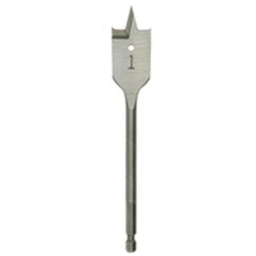 M&egrave;che plate, Diam&egrave;tre de 1-1/8", Tige 1/4" hex, Longeur de 6" Meunier Outillage Industriel