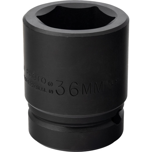 Socket, Impact, 36 mm, 1" Drive, 6 Points Meunier Outillage Industriel