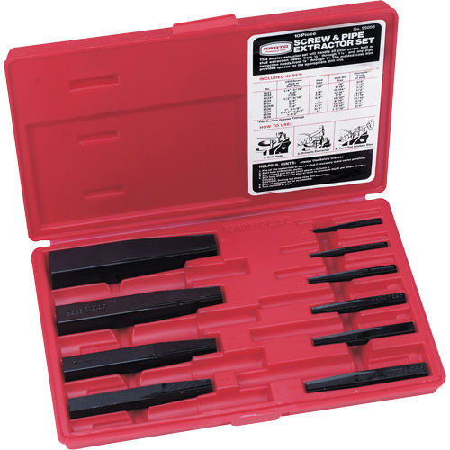 Jeu d'extracteurs de vis PROTO Meunier Outillage Industriel