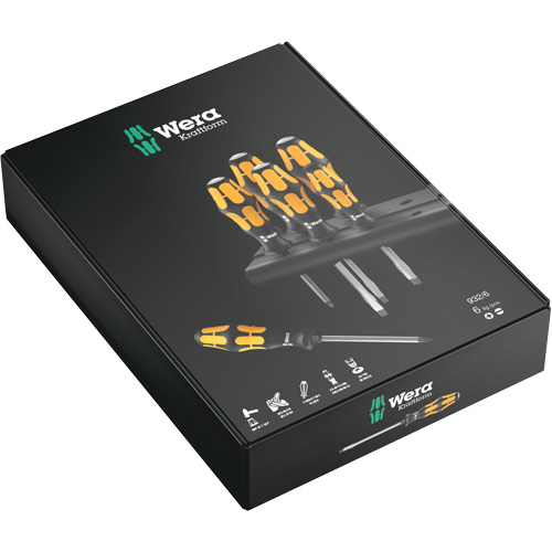Jeu de tournevis s&eacute;rie 900 Chiseldriver et support, 6 mcx Meunier Outillage Industriel