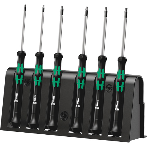 Jeu de tournevis de pr&eacute;cision, 6 mcx Meunier Outillage Industriel