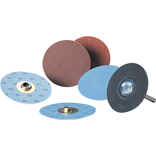 Disque &agrave; changement rapide Standard Abrasives, 3" dia., Grain P240, Oxyde d'aluminium Meunier Outillage Industriel