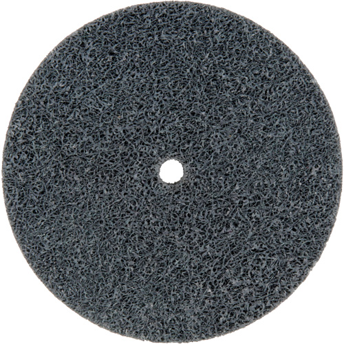 Standard Abrasives 500 Series Soft Density Unitized Wheels, 3" x 1/2", 1/4" Arbor, Fine Grit, Silicon Carbide Meunier Outillage Industriel