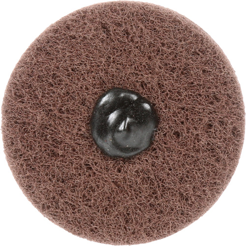 Meule Buff & Blend Standard Abrasives, 3" dia. x 3" la, Arbre 1/4", Oxyde d'aluminium Meunier Outillage Industriel