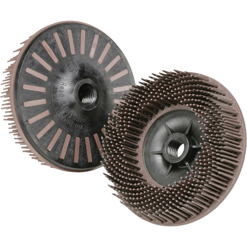 Scotch-Brite Radial Bristle Discs for Right Angle Grinders, Ceramic, 36 Grit, 4-1/2" Dia. Meunier Outillage Industriel