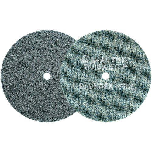 Disque de pr&eacute;paration de surface QUICK-STEP BLENDEX, 5" dia., Grain Fin, Oxyde d'aluminium Meunier Outillage Industriel