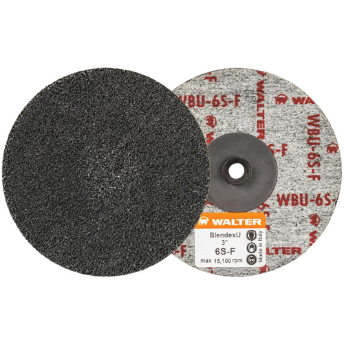 Disques Twist Blendex U, 3" dia., Grain Super fin, Carbure de silicium Meunier Outillage Industriel