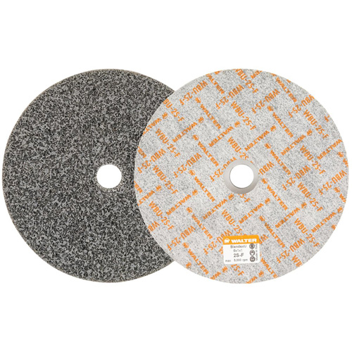 Disque de finition Blendex U, 6" dia., Grain 2SF, Carbure de silicium Meunier Outillage Industriel