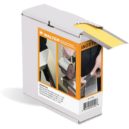 Inox Stainless Steel Tape, 0.15 mils Thick, 41.275 mm (1-5/8") x 5 m (16.375') Meunier Outillage Industriel