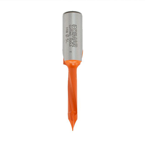 Through-Hole Carbide Tipped Drill, 2/5" Diameter Meunier Outillage Industriel