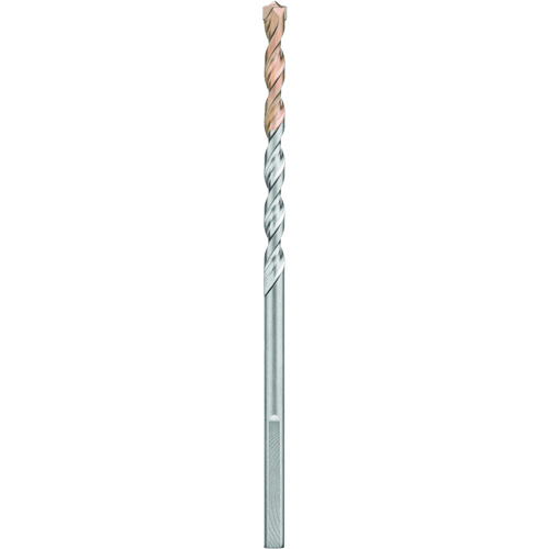 Foret &agrave; 4 cannelures pour marteau &agrave; percussion, 3/8", Tige 3 m&eacute;plats, Carbure Meunier Outillage Industriel