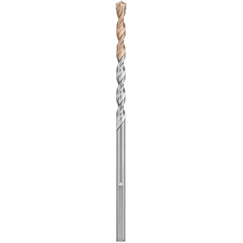 Foret &agrave; 4 cannelures pour marteau &agrave; percussion, 3/16", Tige 3 m&eacute;plats, Carbure Meunier Outillage Industriel