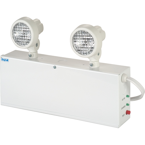 Nova Emergency Lighting Units, Steel, Incandescent, 120 V - 347 V Meunier Outillage Industriel