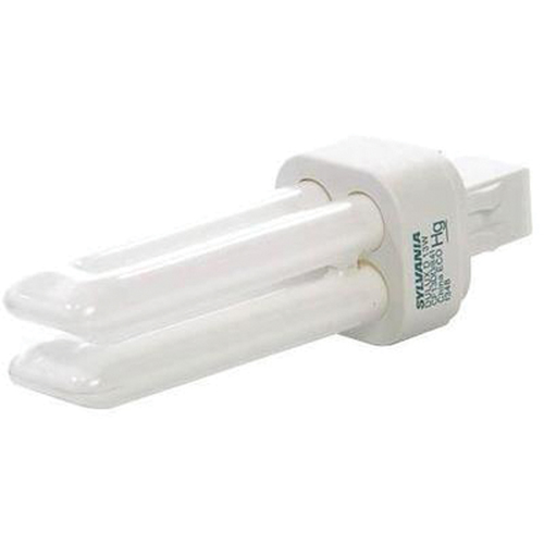 Compact Flourescent Lamp, D (T4), 13 W, 2700 K, GX23-2 Base, 10000 hrs. Meunier Outillage Industriel