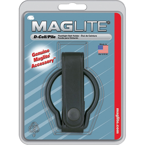 Belt Clip for D-Cell Flashlights, Flashlight Holder, Leather, 1 Pockets Meunier Outillage Industriel