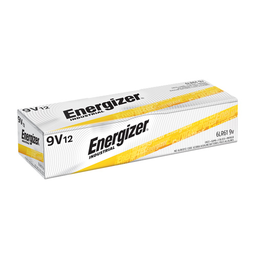 Alkaline Industrial Batteries, 9 V Meunier Outillage Industriel
