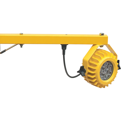 Heavy-Duty Loading Dock Lights, 40" Arm, 300 W, LED Lamp, Metal Meunier Outillage Industriel