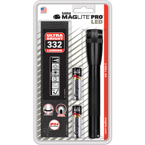 Mini&reg; PRO Flashlight, LED, 332 Lumens, AA Batteries Meunier Outillage Industriel