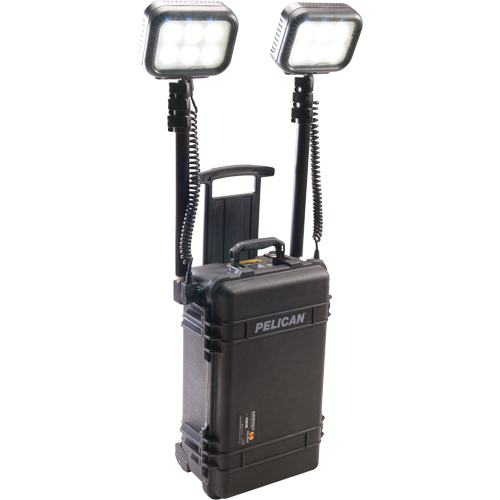 Syst&egrave;mes d'&eacute;clairage pour zones recul&eacute;es 9460, DEL, 12 000 lumens, Boîtier en Plastique Meunier Outillage Industriel
