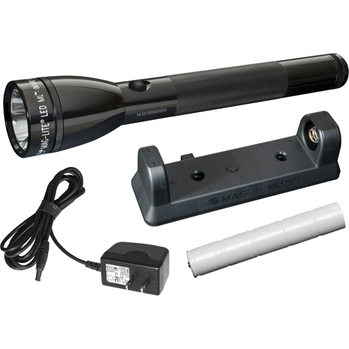 ML125 Flashlight, LED, 186 Lumens, Rechargeable Batteries Meunier Outillage Industriel