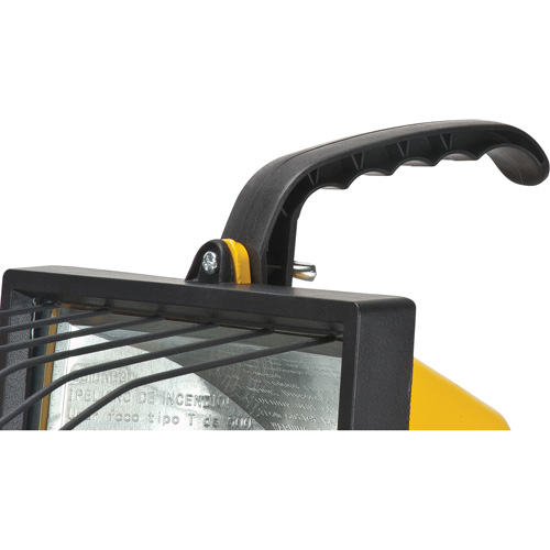 Projecteur double, Halog&egrave;ne, 500 W, 16000 lumens, Boîtier en Acier Meunier Outillage Industriel
