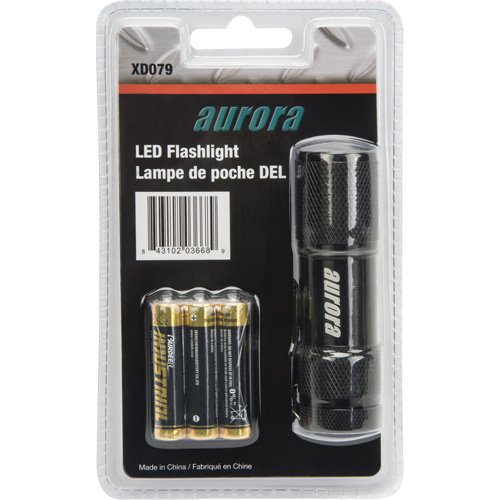AFL200 Mini Flashlight, LED, 25 Lumens, AAA Batteries Meunier Outillage Industriel