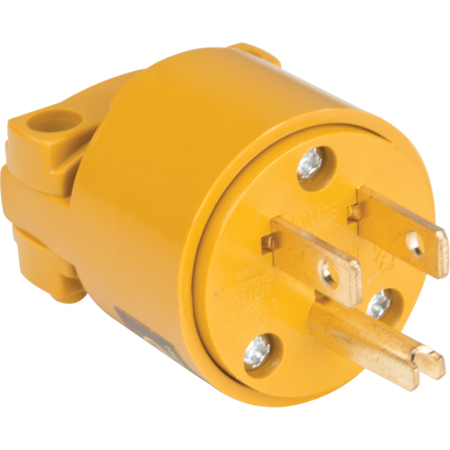 PVC Grounding Plug, Plastic, 15 A, 125 V Meunier Outillage Industriel