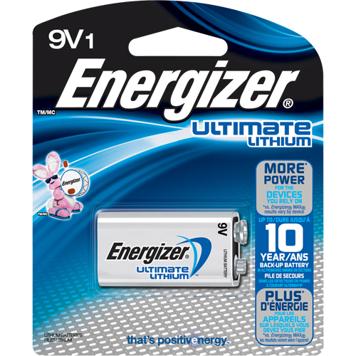 Lithium Batteries, 9 V Meunier Outillage Industriel