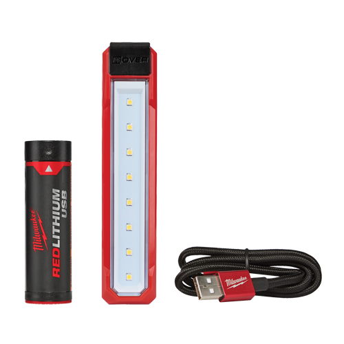 Projecteur de poche USB Rover, DEL, 445 lumens, 2 hres de fonctionnement, Bloc-pile Rechargeable, Plastique Meunier Outillage Industriel