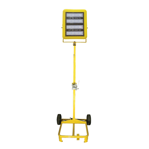 Single-Head Cart with Winch, LED, 200 W, 30000 Lumens, Aluminum Housing Meunier Outillage Industriel