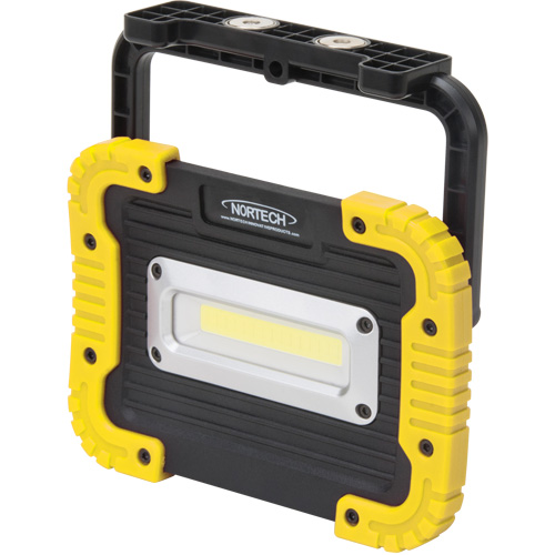Portable Work Light, LED, 10 W, 1000 Lumens, Plastic Housing Meunier Outillage Industriel