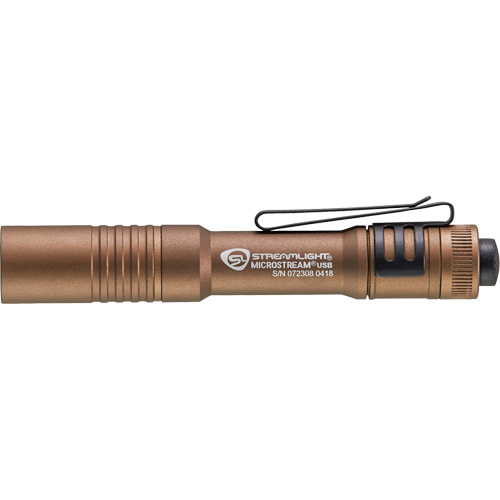 MicroStream&reg; USB Keychain Flashlight Meunier Outillage Industriel