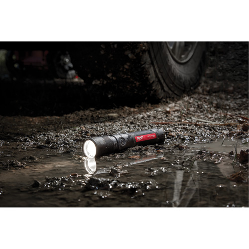 1100L Twist Focus Flashlight, LED, 1100 Lumens, Rechargeable Batteries Meunier Outillage Industriel