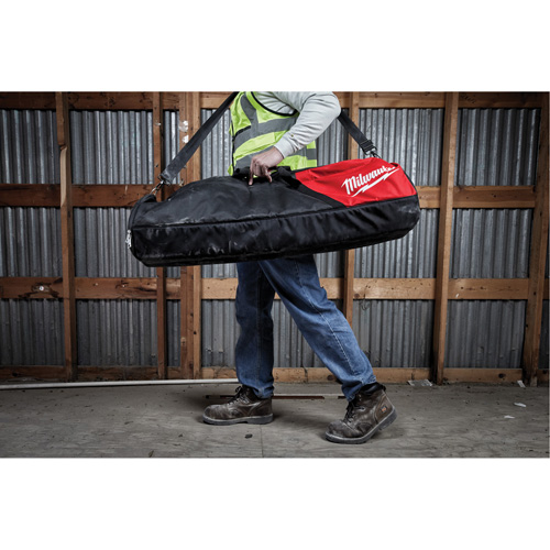 M18 Rocket Tower Light Carry Bag, Ballistic Nylon, 1 Pockets, Black/Red Meunier Outillage Industriel